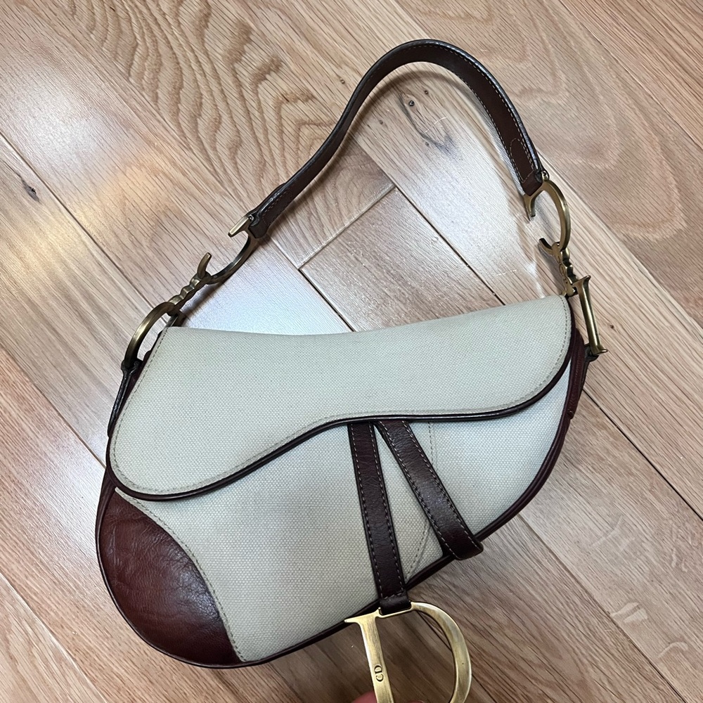 Authentic Dior Saddle bag